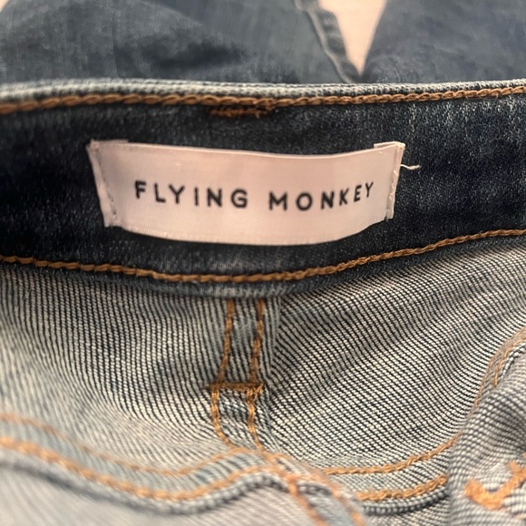 Flying Monkey Flare Slit Jeans - Picture 4 of 5